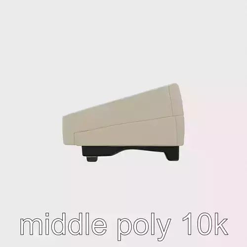 Digital Mechanical Piano with Silent Learning Keys Low-poly 3D model