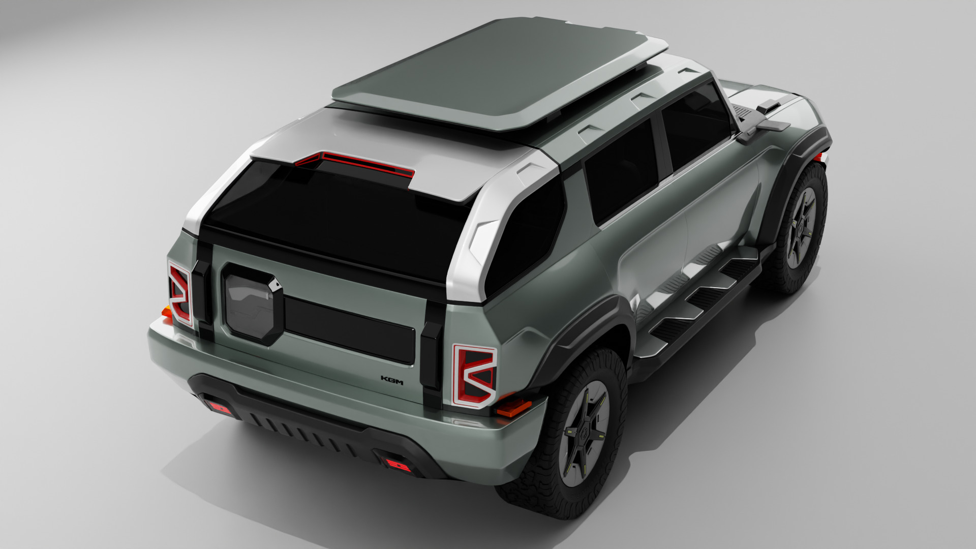 KGM-Ssang Yong- F-100 3D model_5