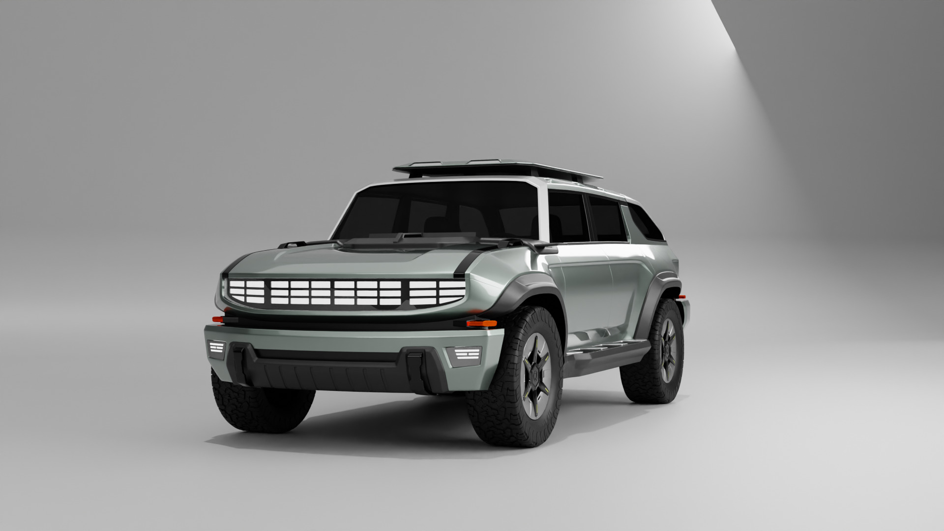 KGM-Ssang Yong- F-100 3D model_4