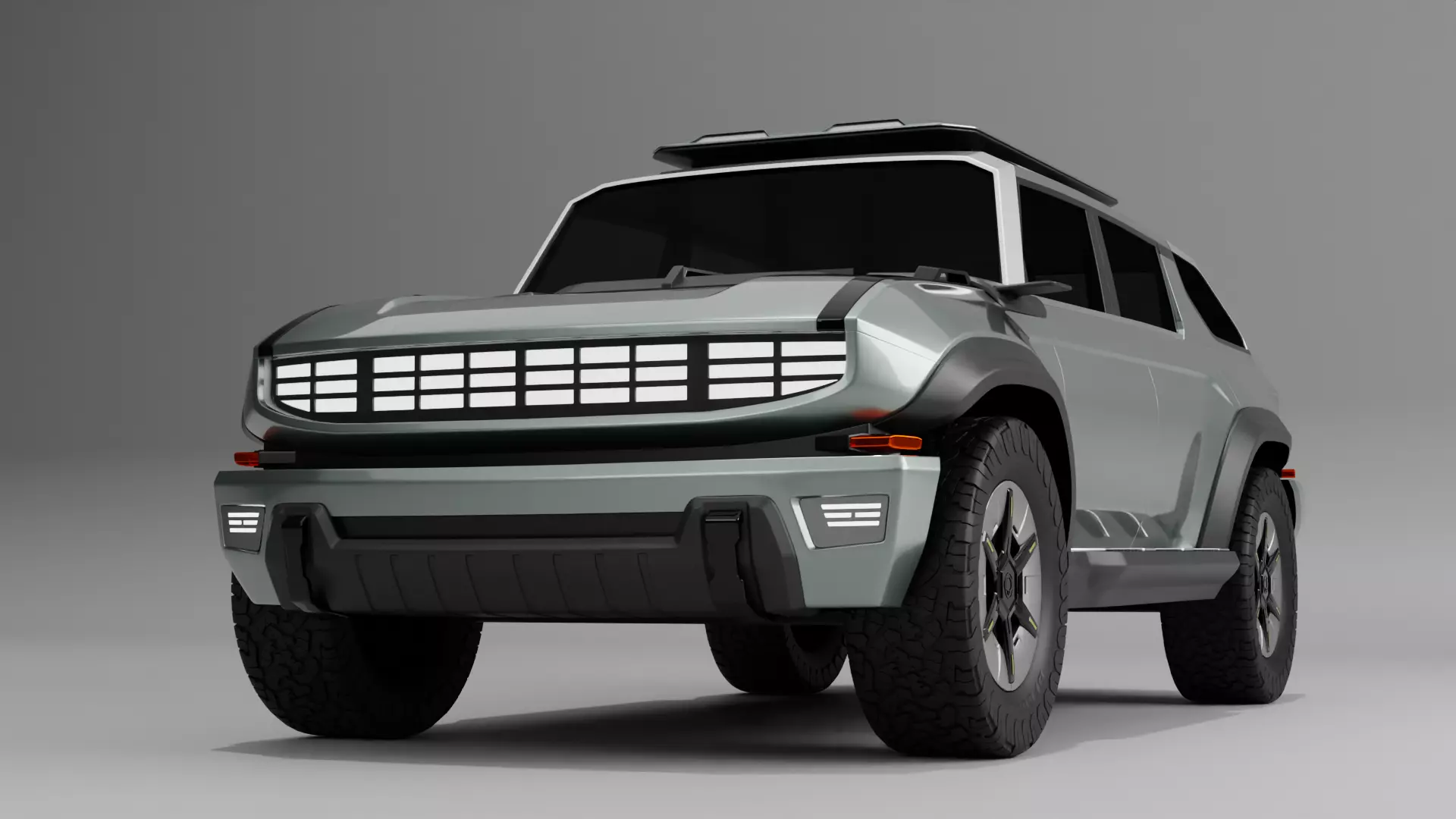 KGM-Ssang Yong- F-100 3D model_0