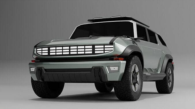 KGM-Ssang Yong- F-100 3D model