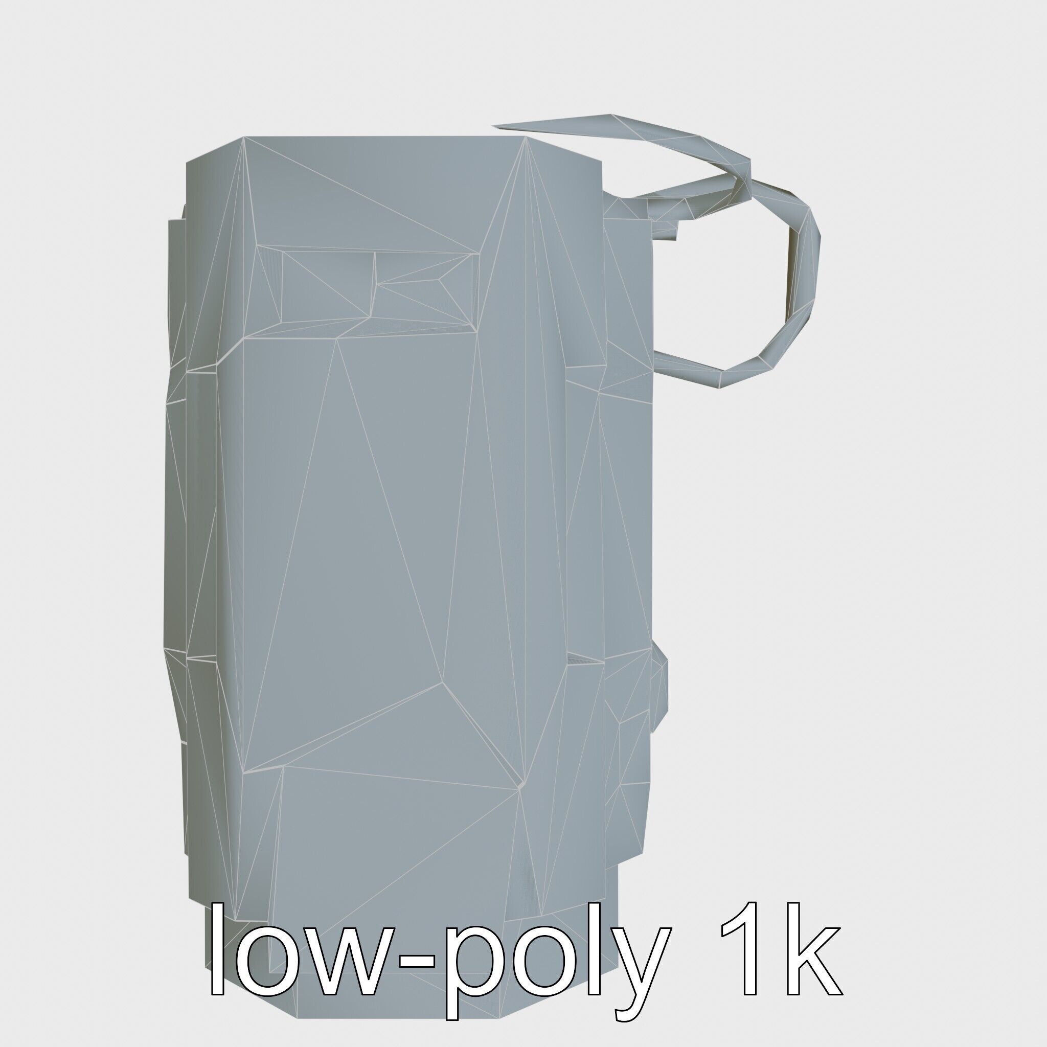 Cyberpunk Home Security System with Integrated Intrusion Traps Low-poly 3D model_14