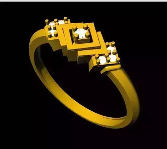 Cluster Ring 3dm file