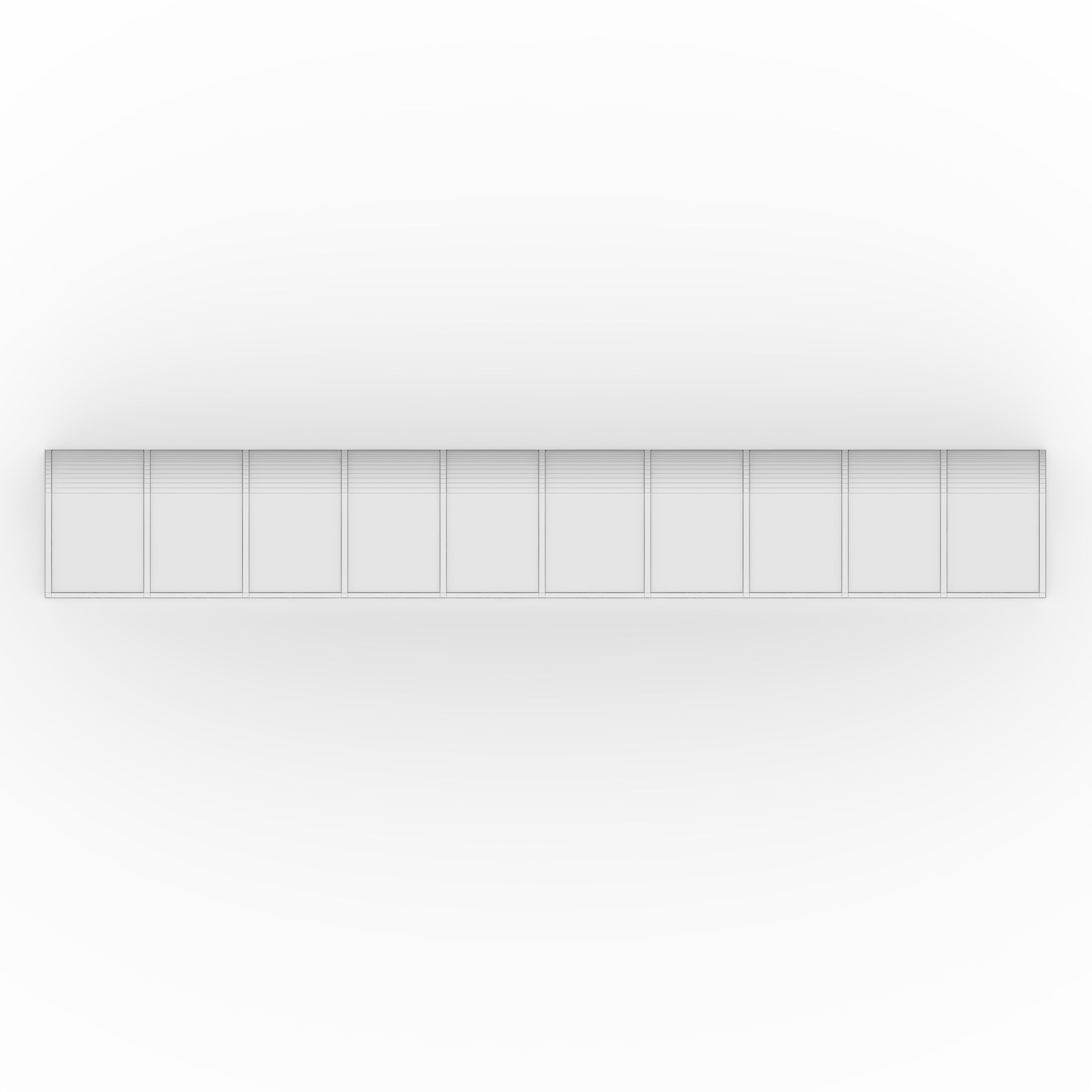 Soccer Bench 08 3D model_13