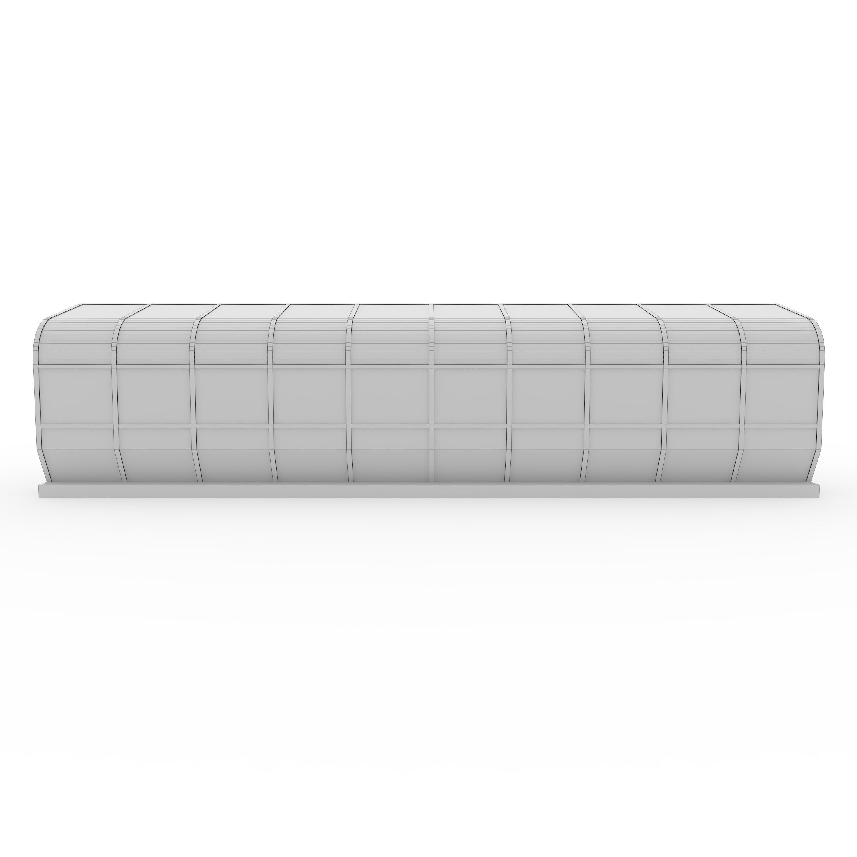 Soccer Bench 08 3D model_9