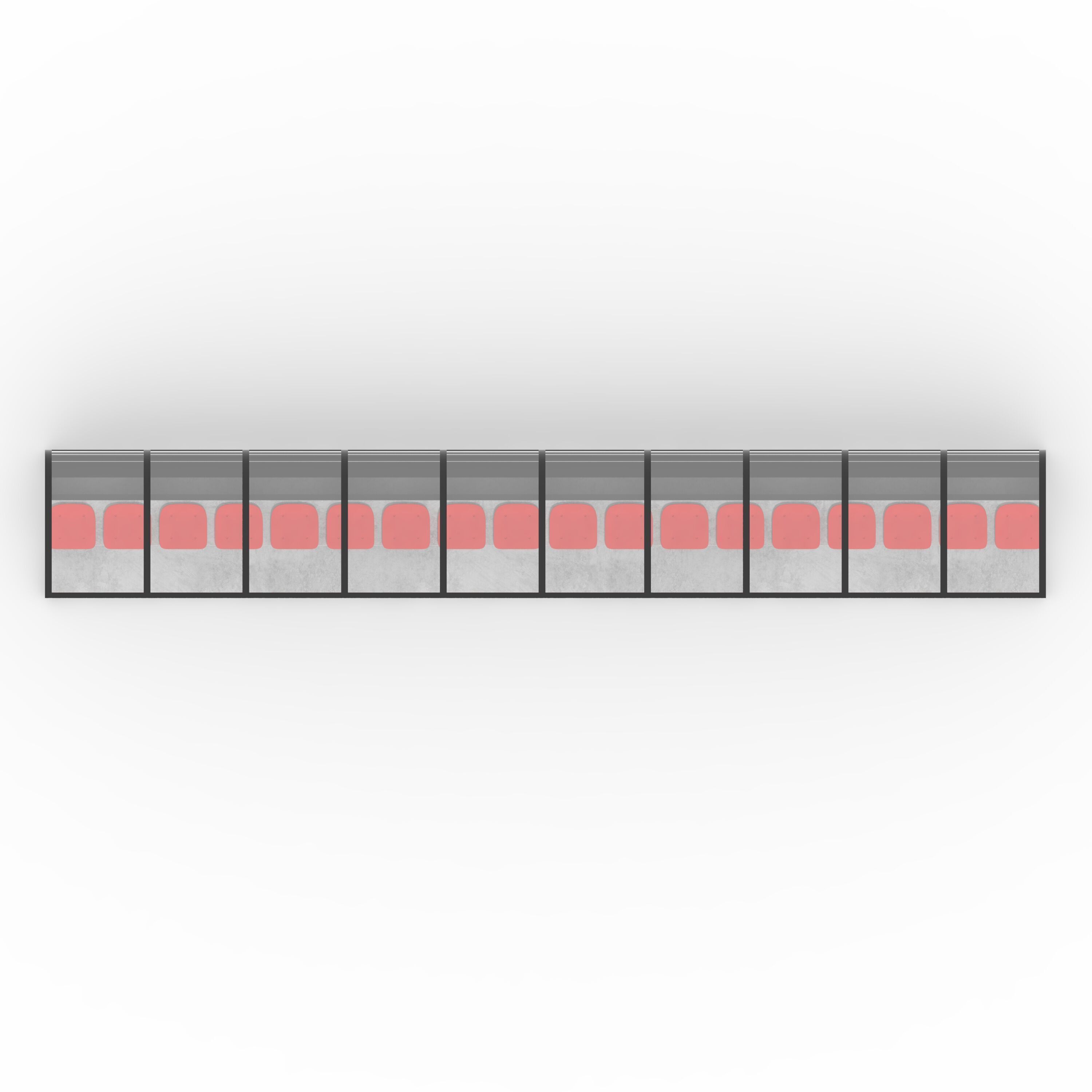 Soccer Bench 08 3D model_12