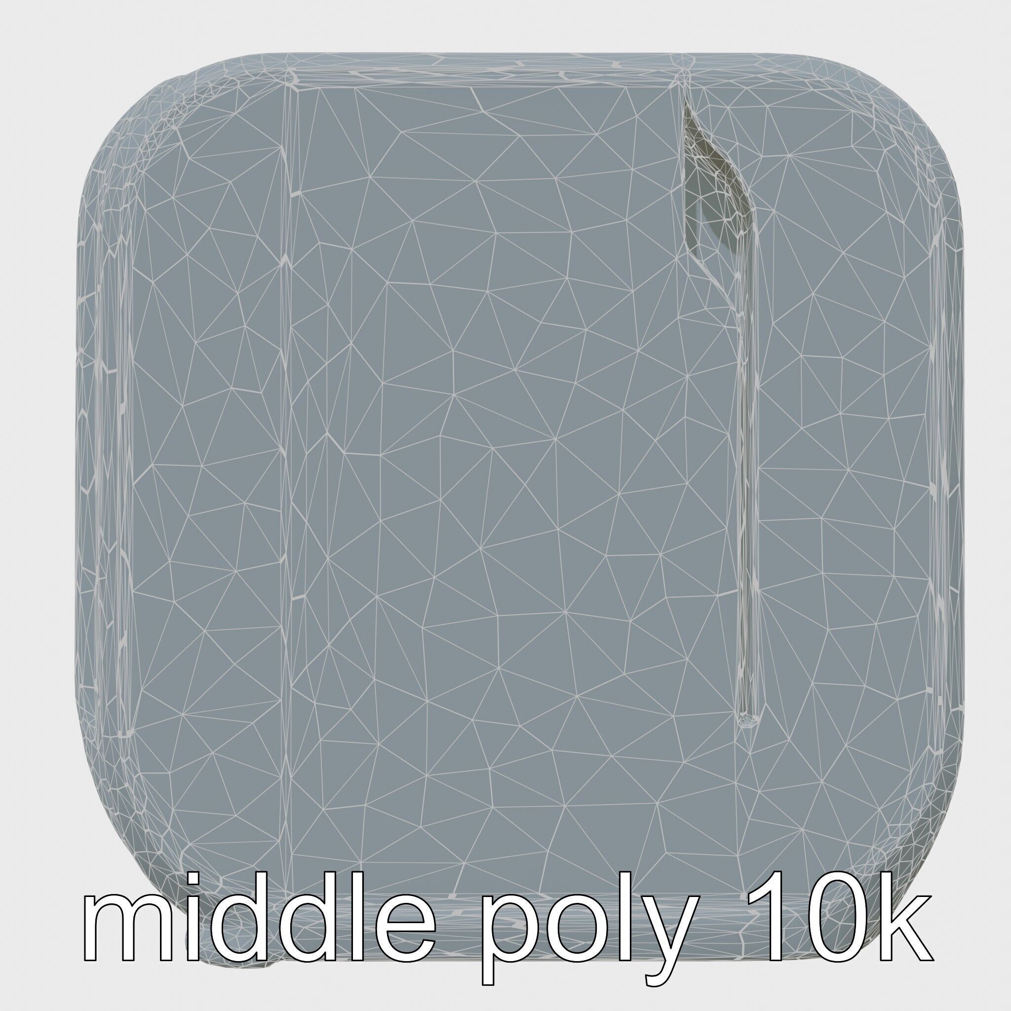 Cybernetic Pet Care System Auto Feeding and Cleaning Unit Low-poly 3D model_21