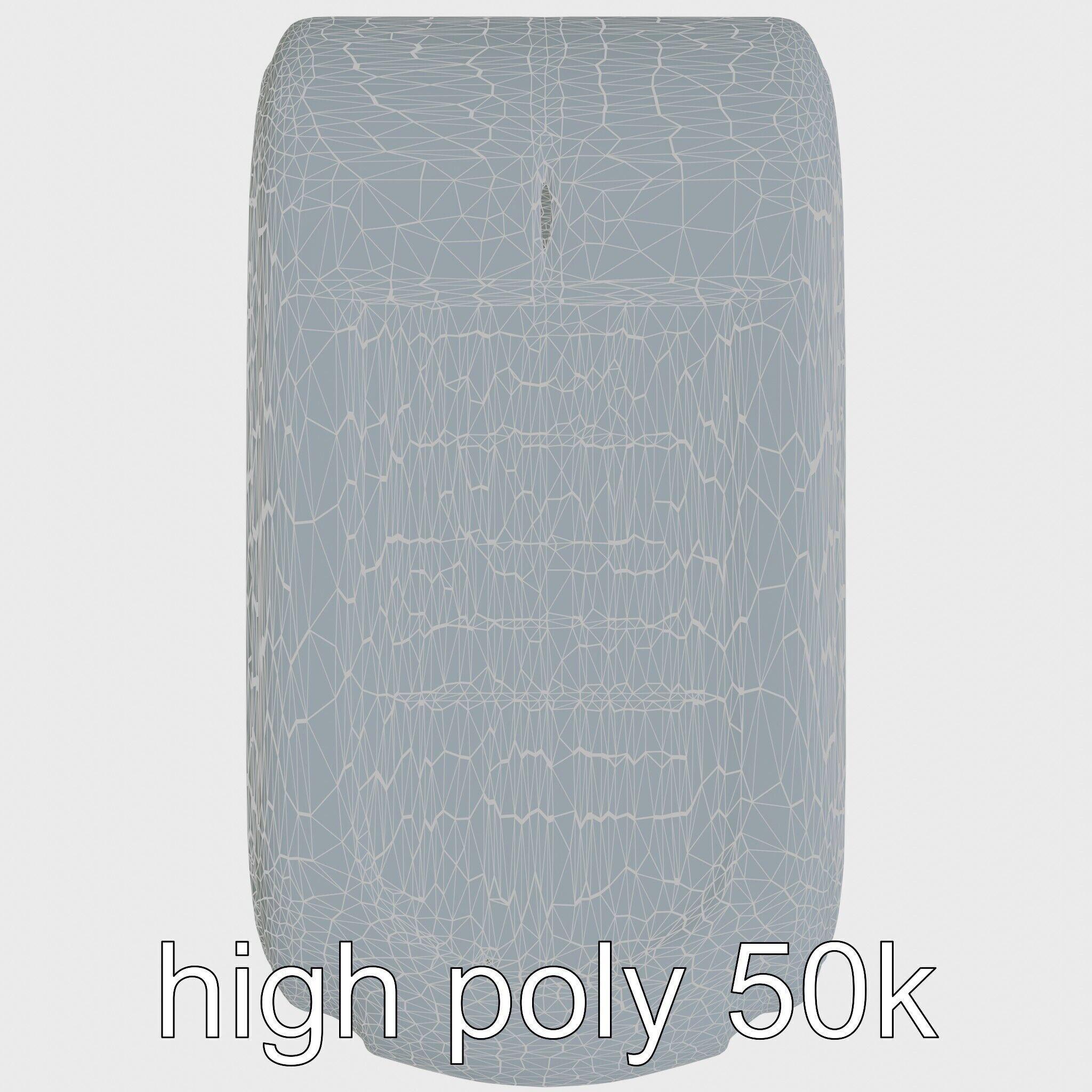 Cybernetic Pet Care System Auto Feeding and Cleaning Unit Low-poly 3D model_22