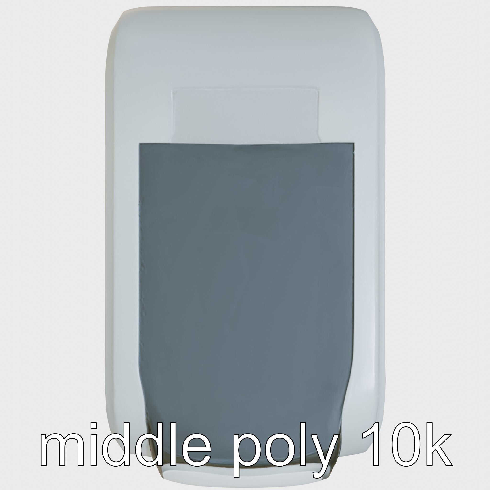 Cybernetic Pet Care System Auto Feeding and Cleaning Unit Low-poly 3D model_15