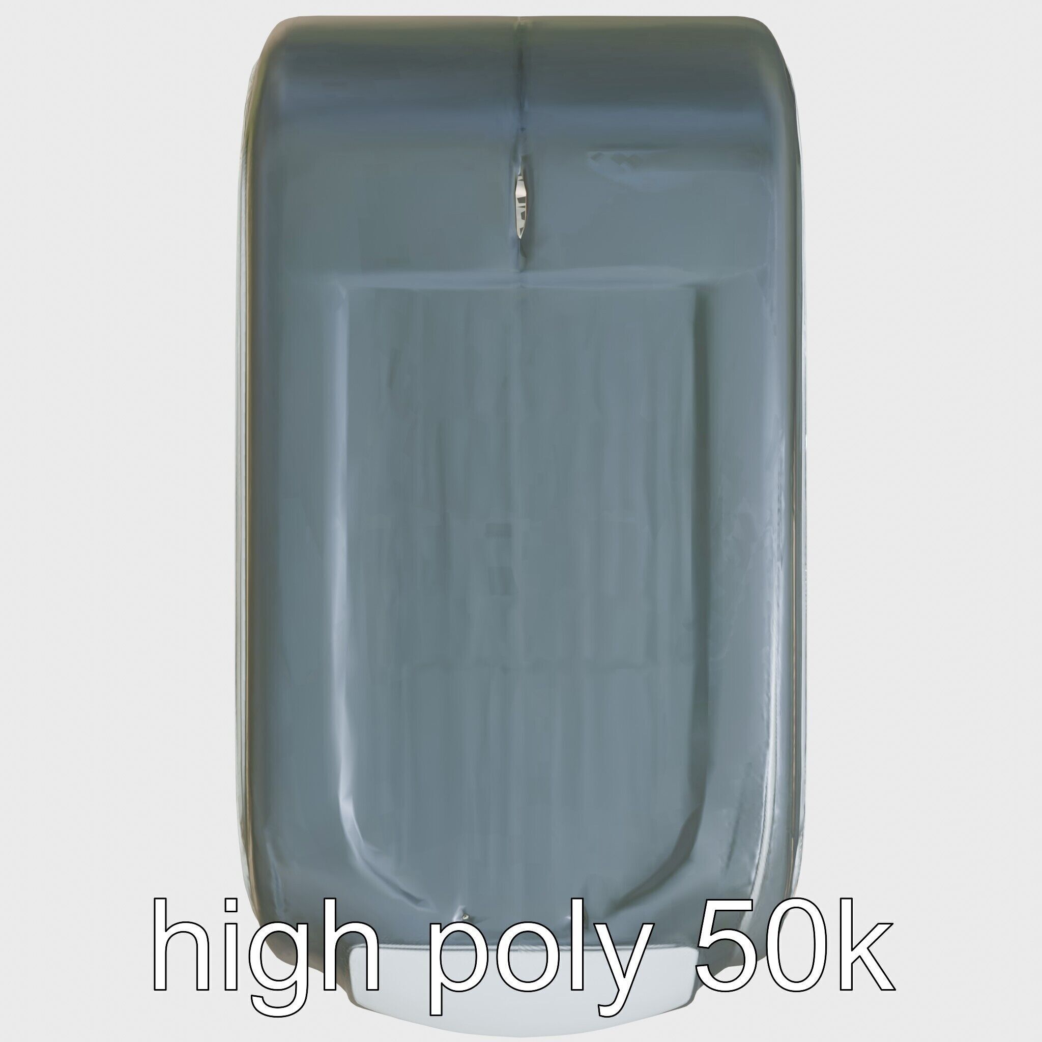 Cybernetic Pet Care System Auto Feeding and Cleaning Unit Low-poly 3D model_11