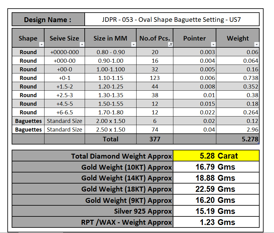 Custom Oval Shape Signet Ring - Oval Hiphop Ring 3D print model_20