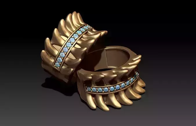 Dragon Scales Ring M30