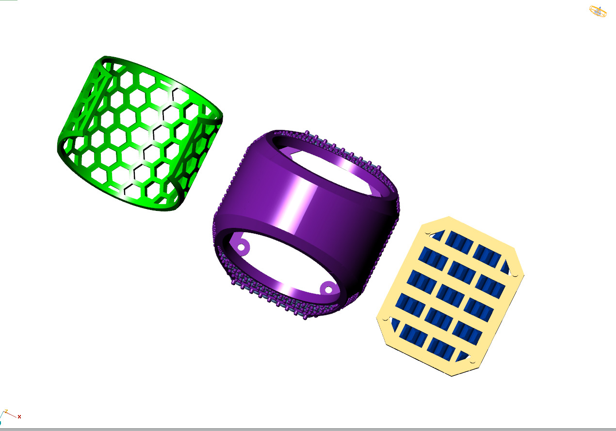 Custom Emerald Shape Signet Ring - Championship Ring 3D print model_14