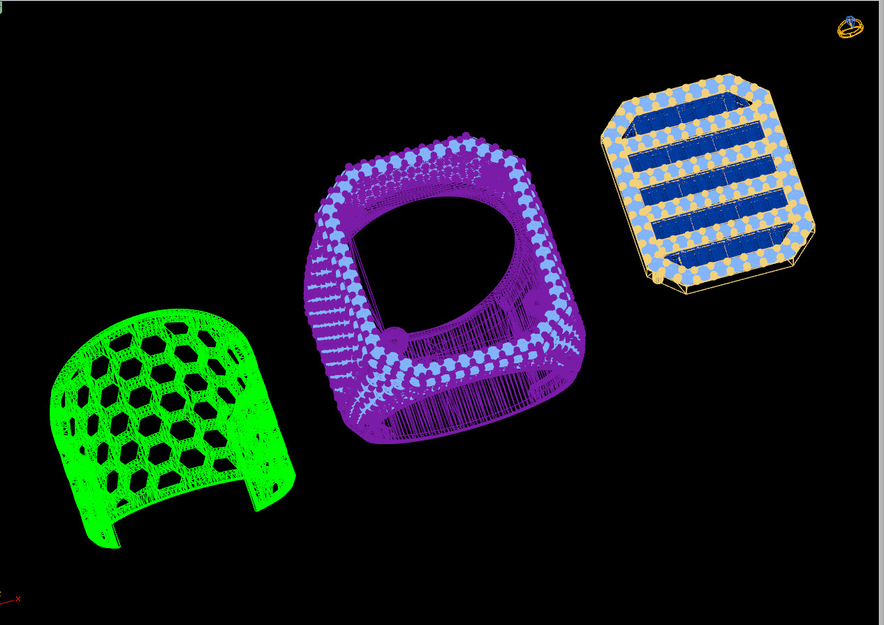 Custom Emerald Shape Signet Ring - Championship Ring 3D print model_18