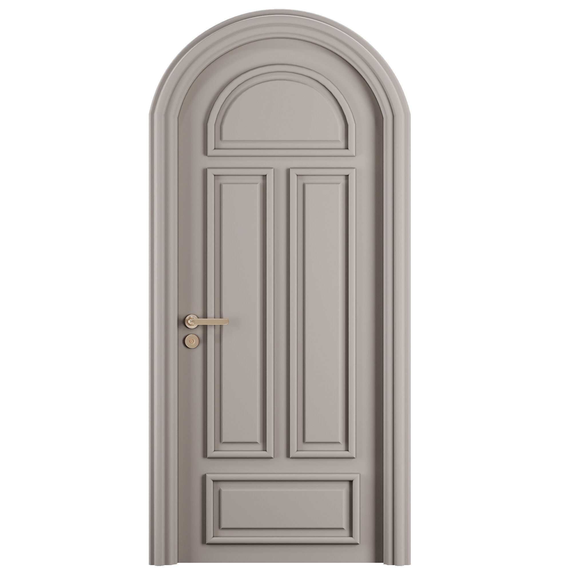 Entrance door set115 3D model_2