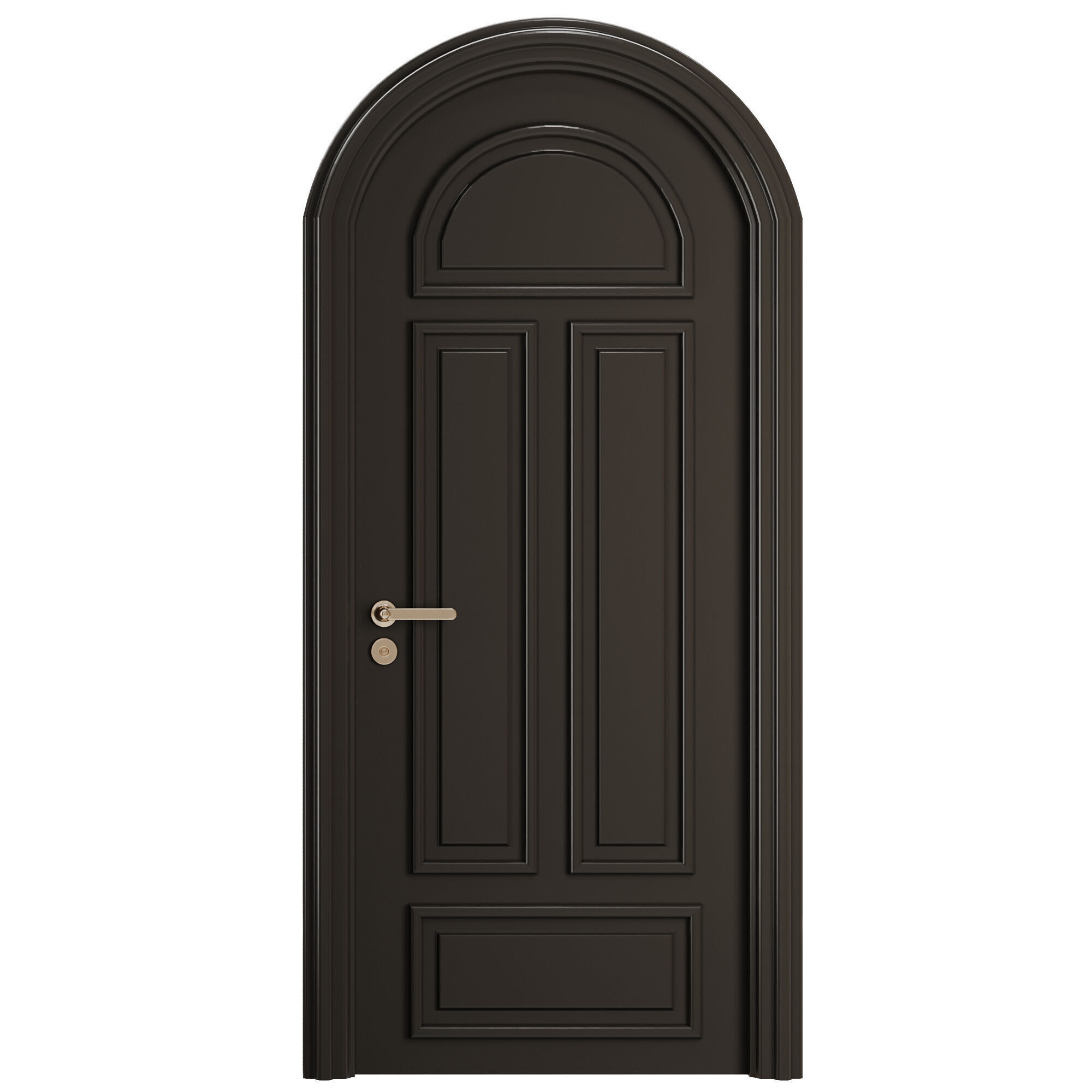 Entrance door set115 3D model_1