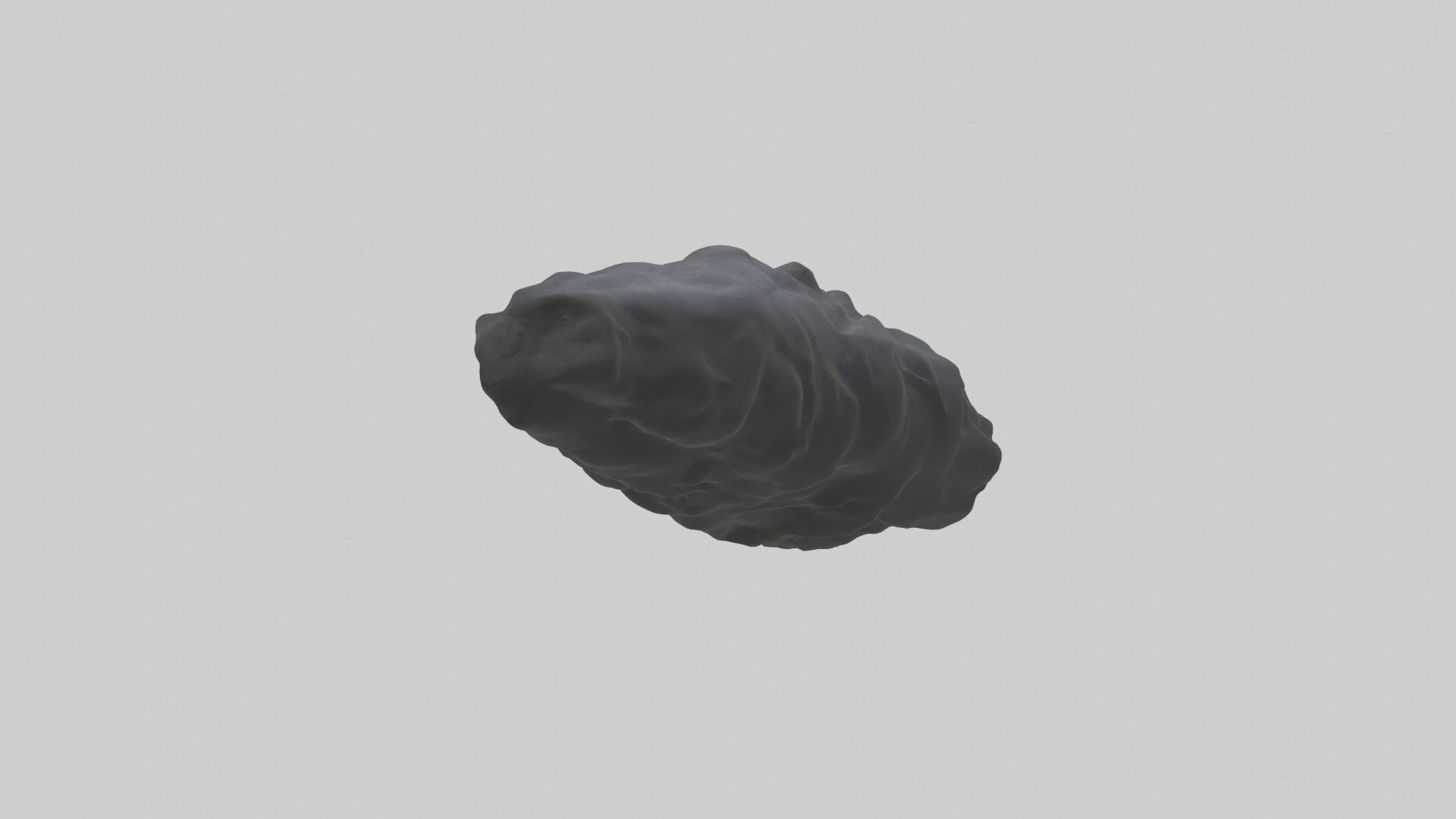 Gorilla Rib Low-poly 3D model_1
