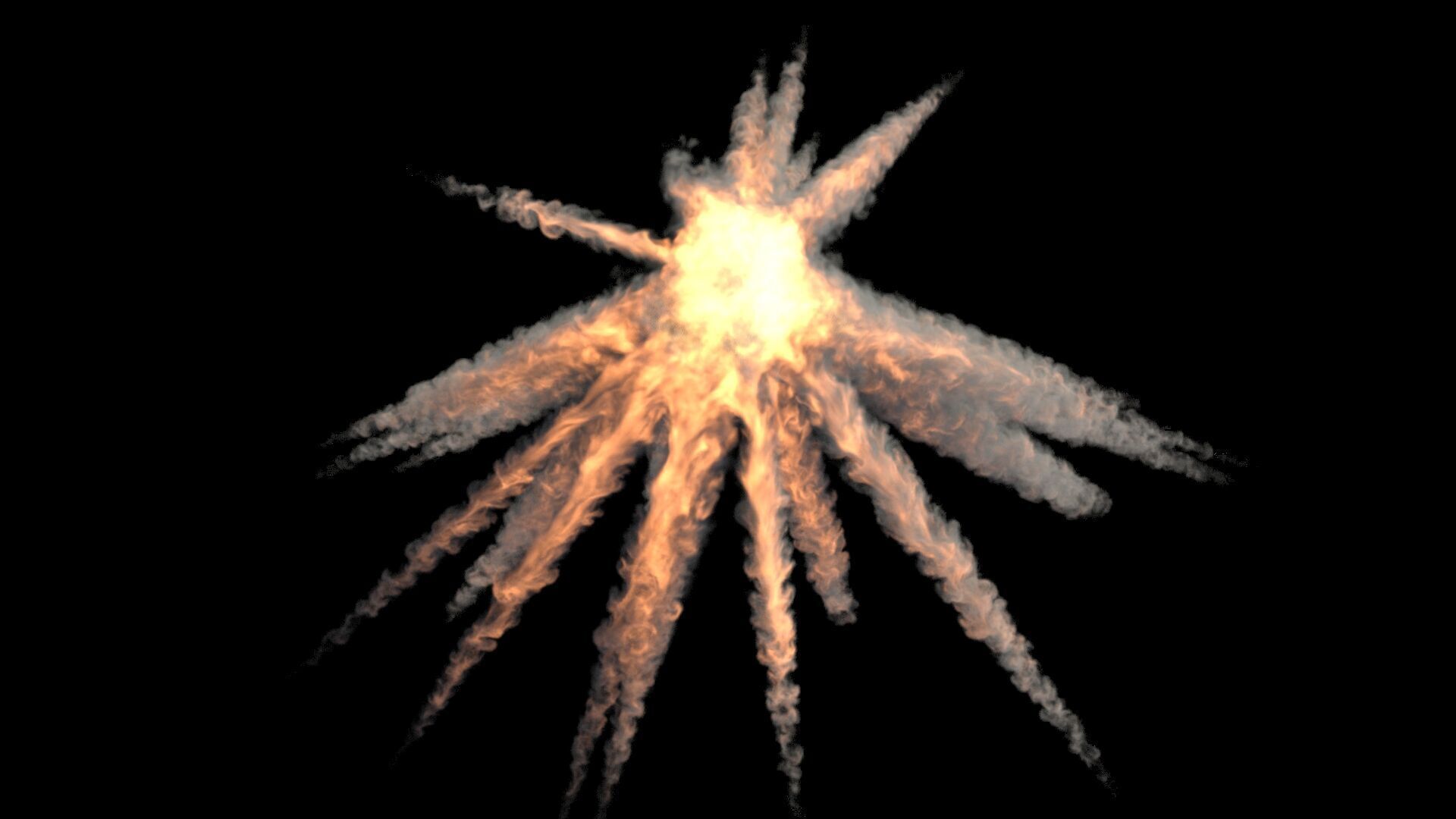 Mortar Explosion 1 VDB 3D model_3