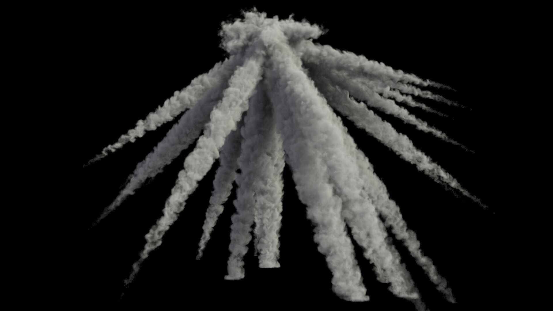 Mortar Explosion 1 VDB 3D model_5