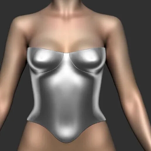 Fashion Accessories Shirt Cup Modern 3D print model_1