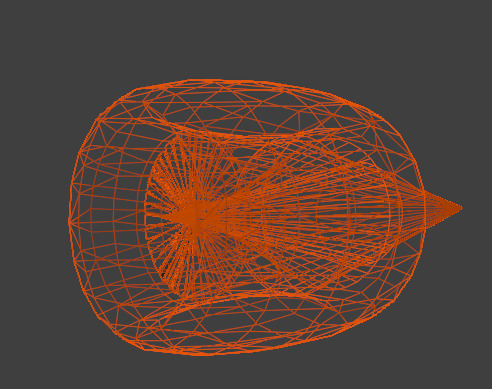 Realistic Jet Engine 3D Model 3D model_3