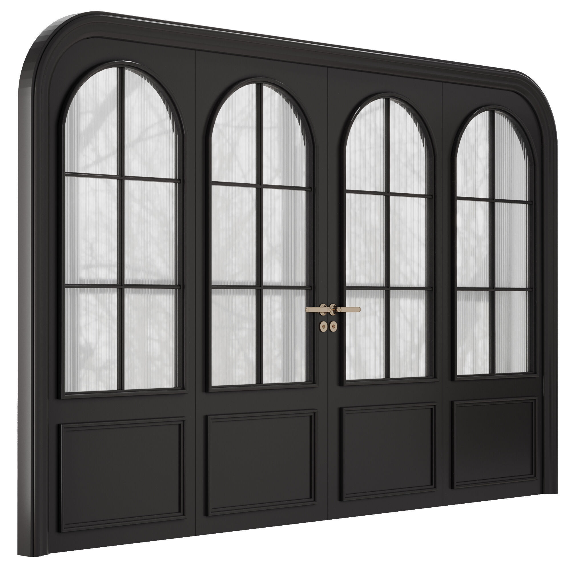 Entrance door set112 3D model_1