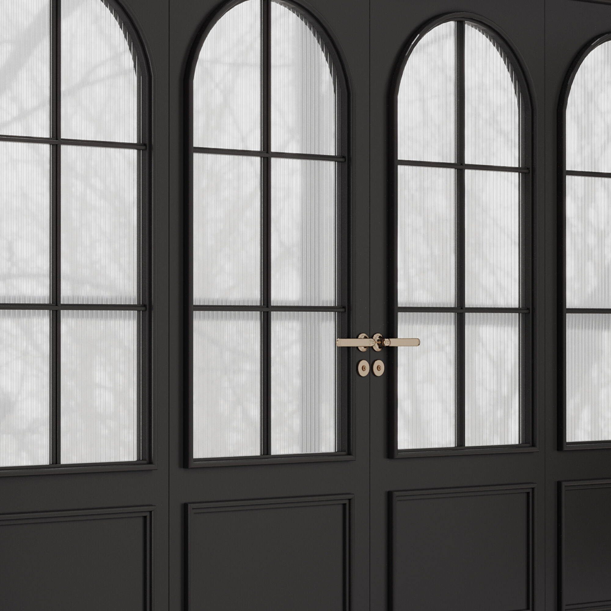 Entrance door set112 3D model_3