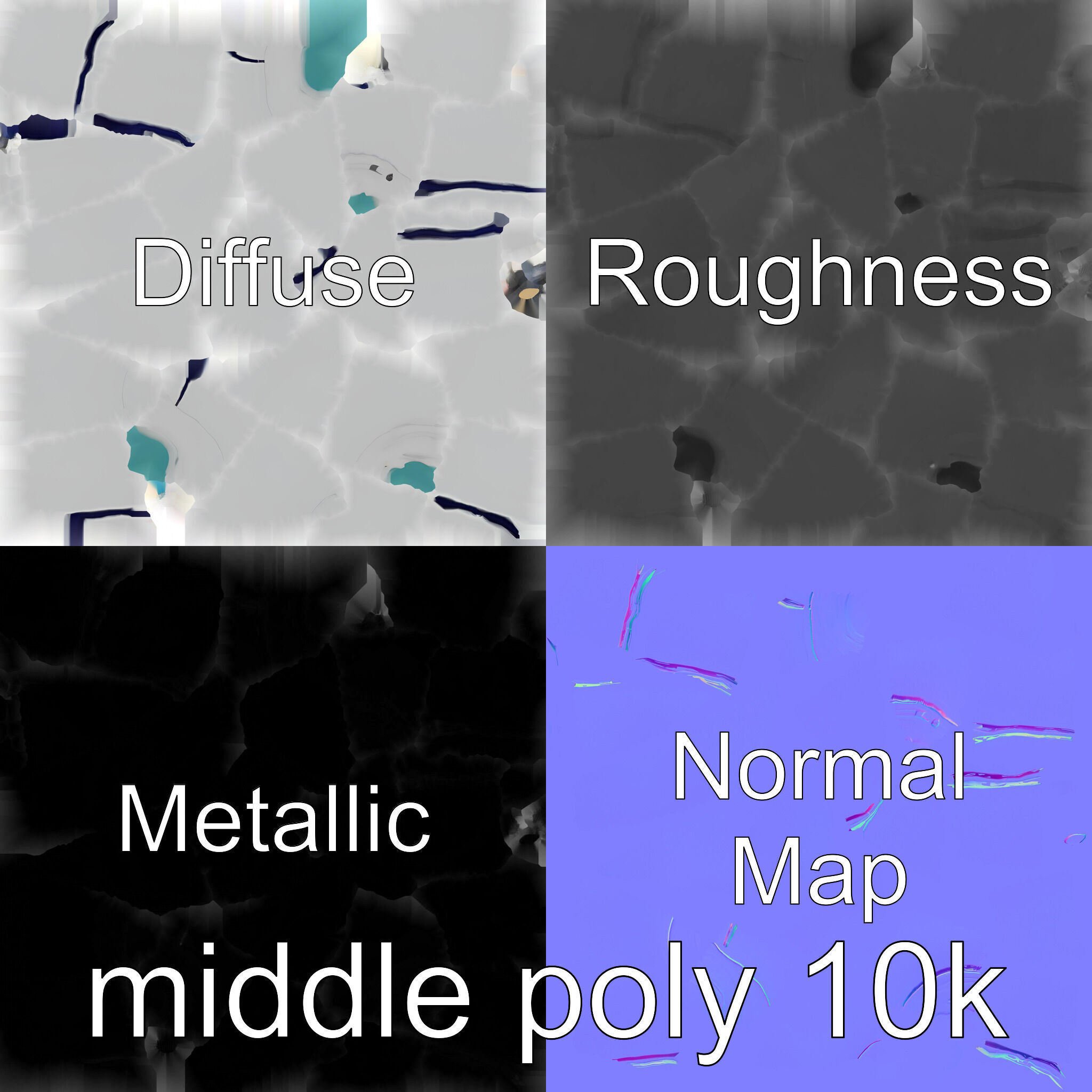 Bionic Air Freshener System with Fragrance Selection Low-poly 3D model_27