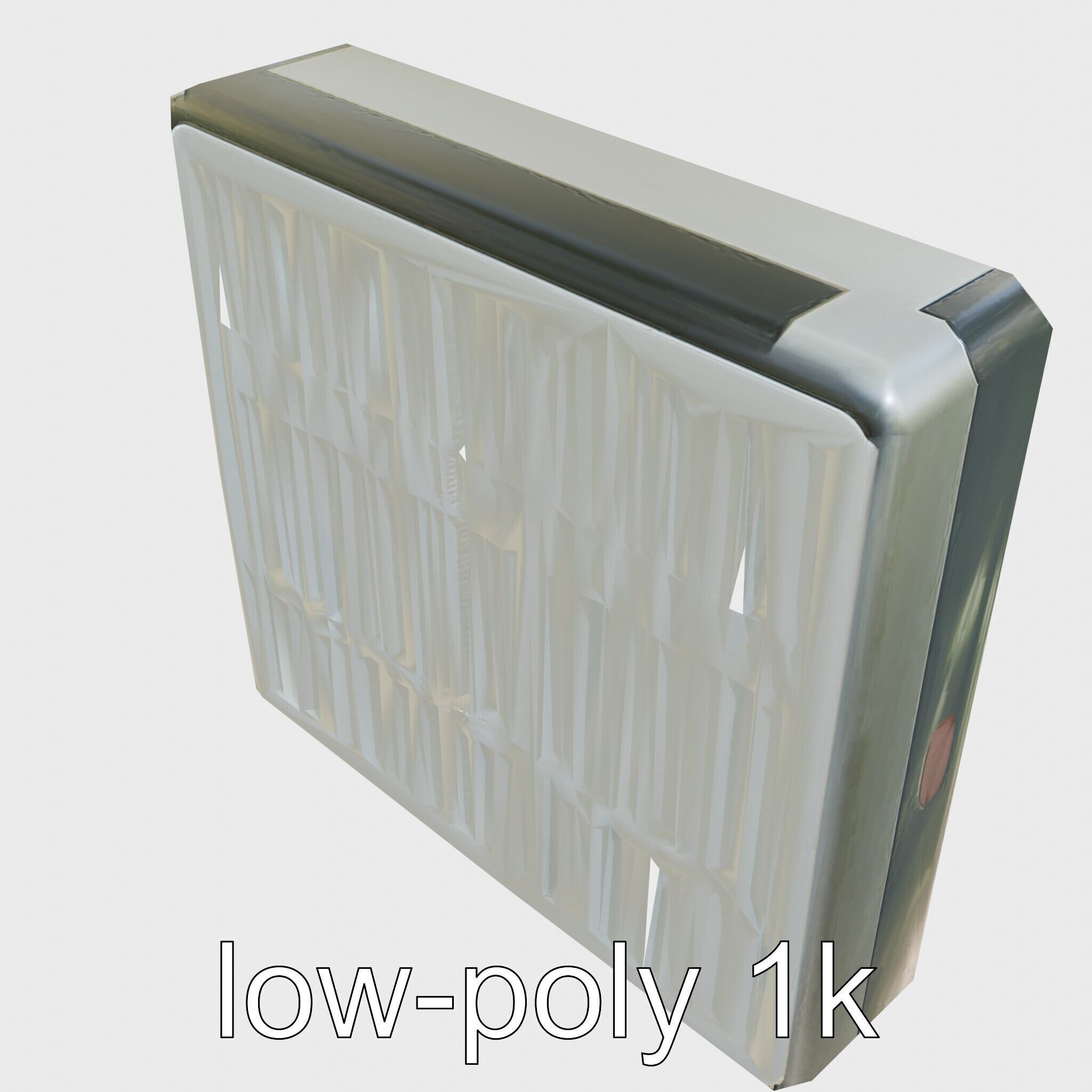 Bionic Air Purifier Filter with Aromatization Feature Low-poly 3D model_28