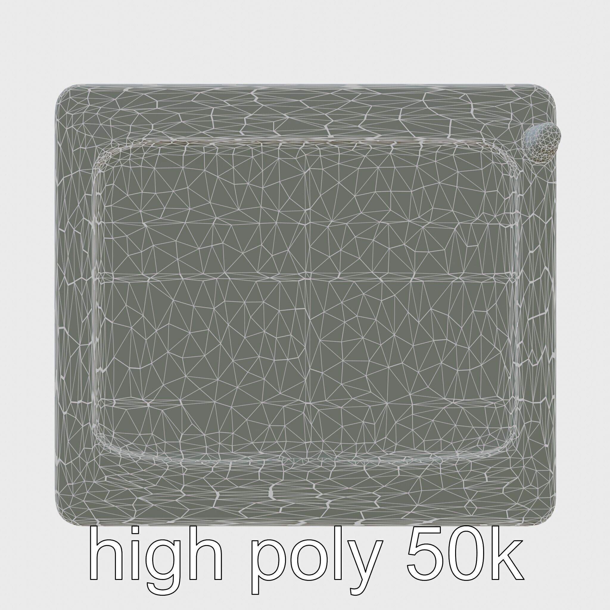 Bionic Air Purifier Filter with Aromatization Feature Low-poly 3D model_8