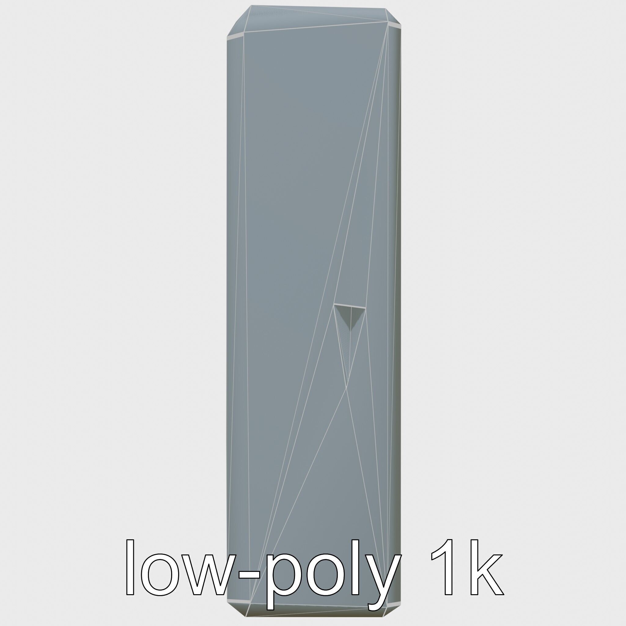 Bionic Air Purifier Filter with Aromatization Feature Low-poly 3D model_10