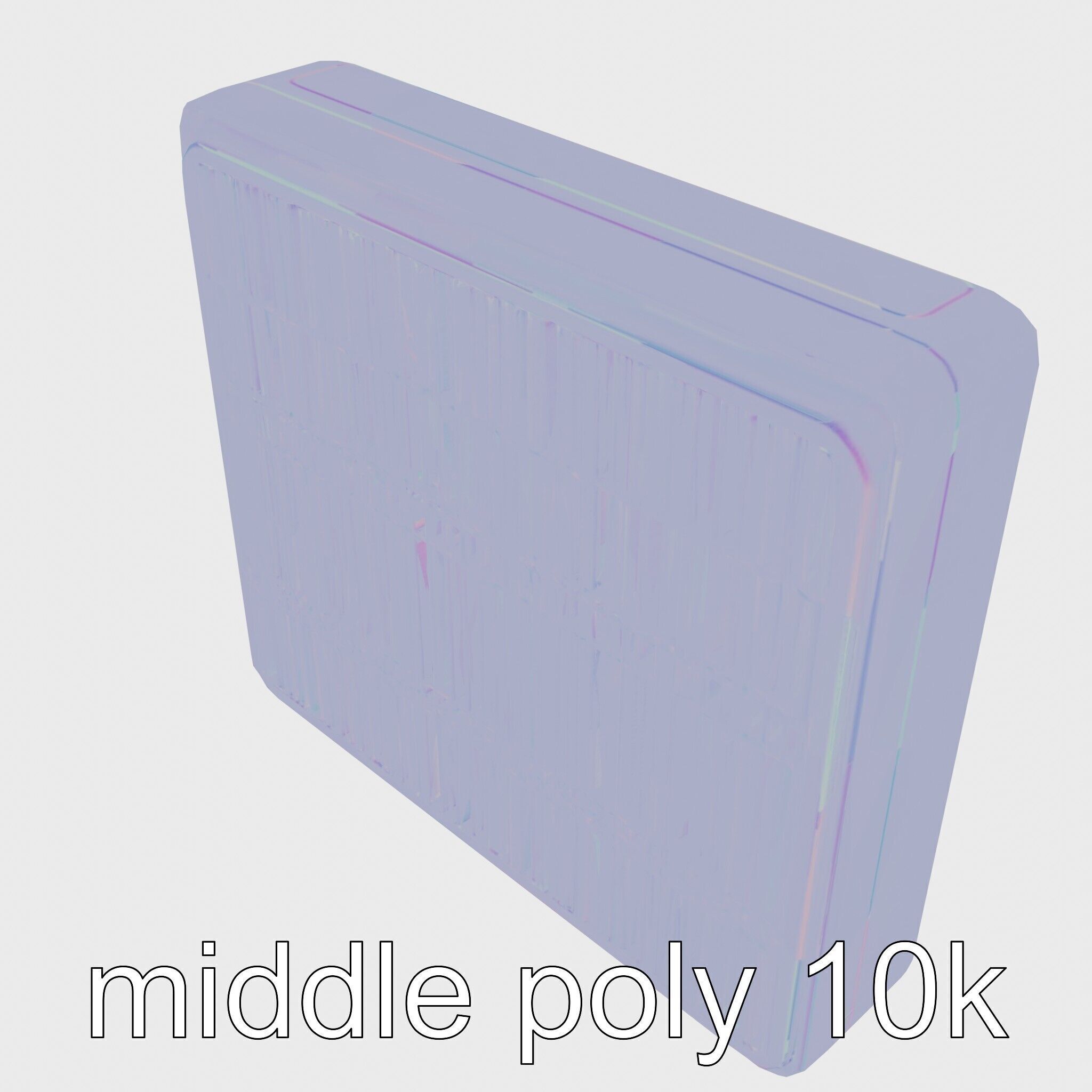 Bionic Air Purifier Filter with Aromatization Feature Low-poly 3D model_22