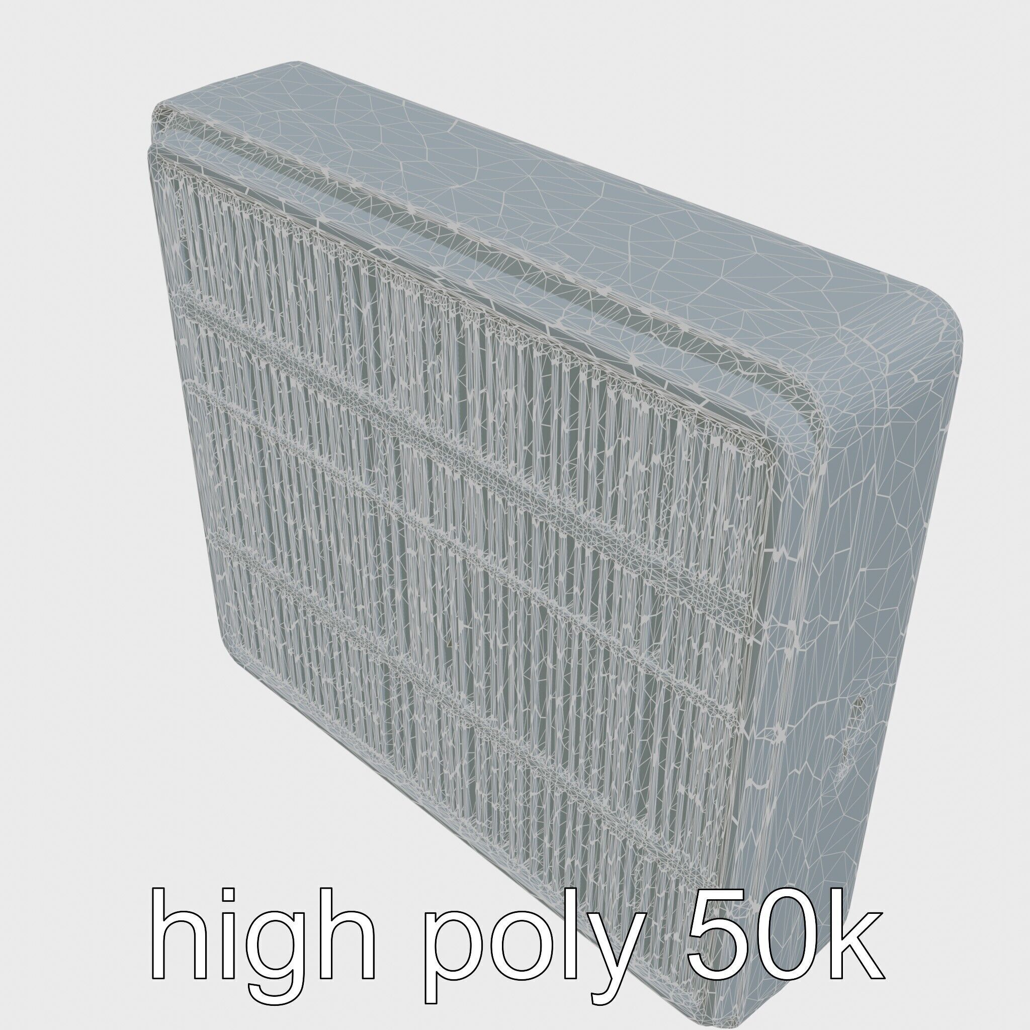 Bionic Air Purifier Filter with Aromatization Feature Low-poly 3D model_31