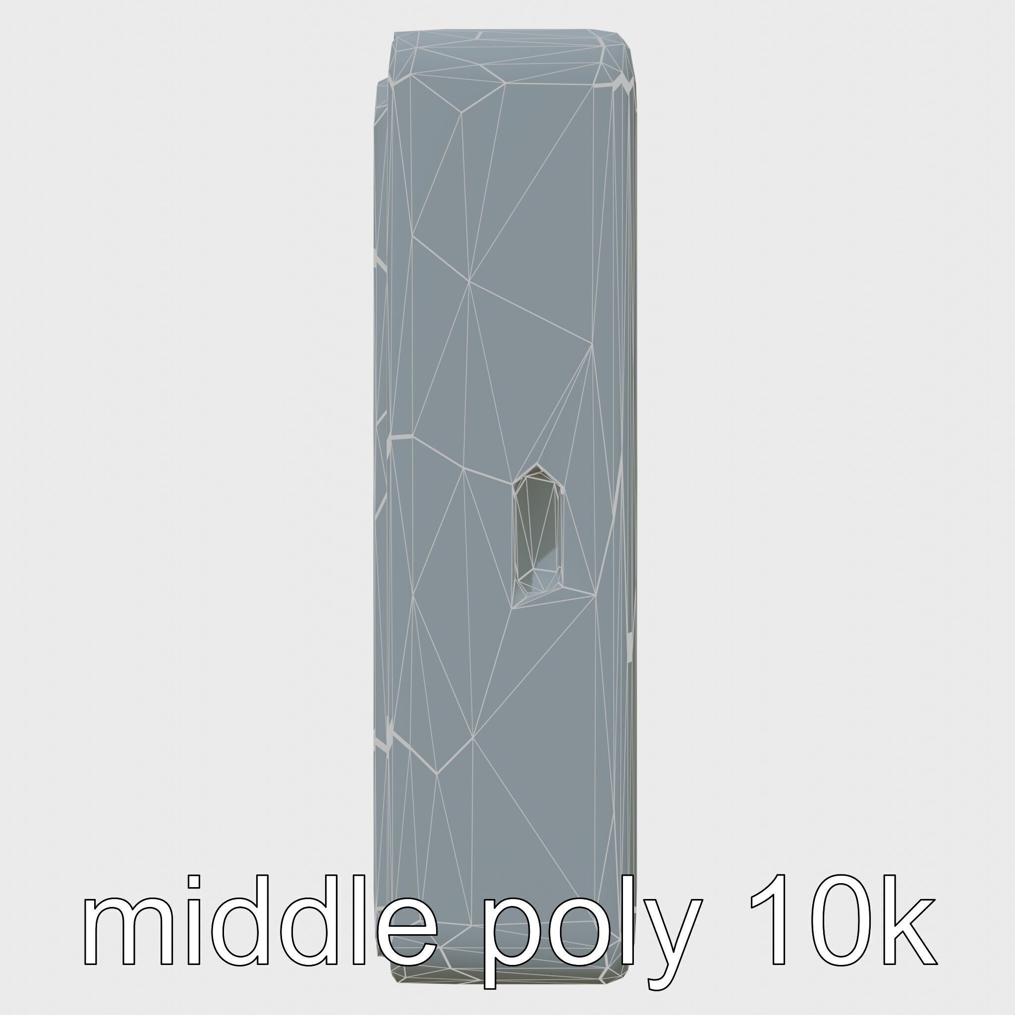 Bionic Air Purifier Filter with Aromatization Feature Low-poly 3D model_25