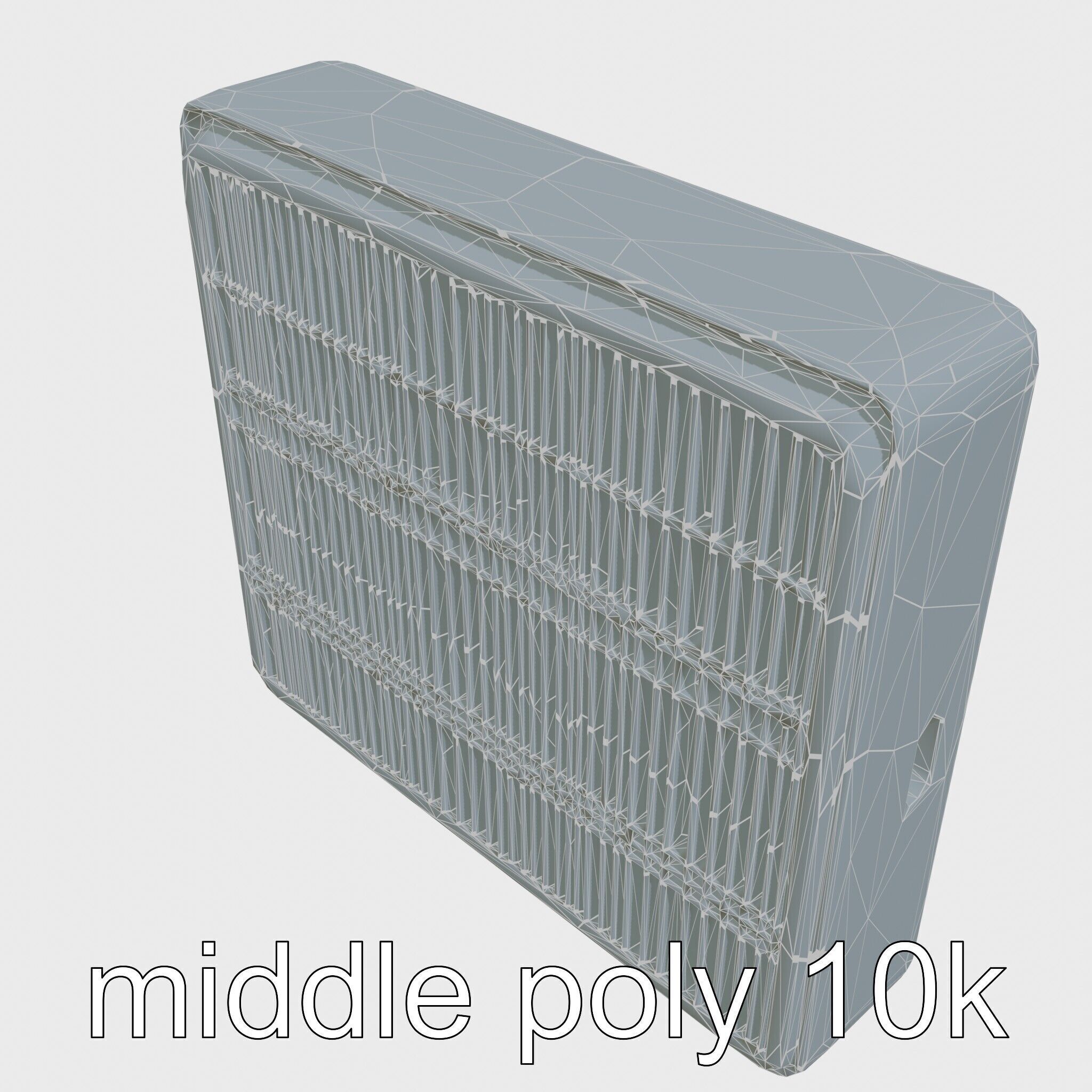 Bionic Air Purifier Filter with Aromatization Feature Low-poly 3D model_27