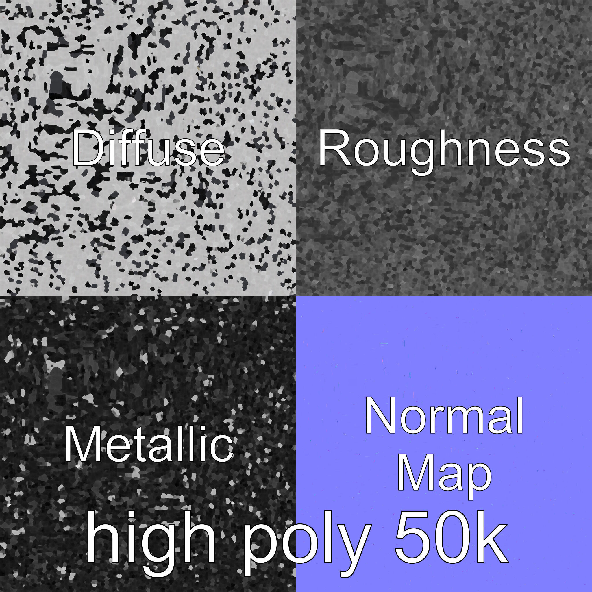 Bionic Air Purifier Filter with Aromatization Feature Low-poly 3D model_30