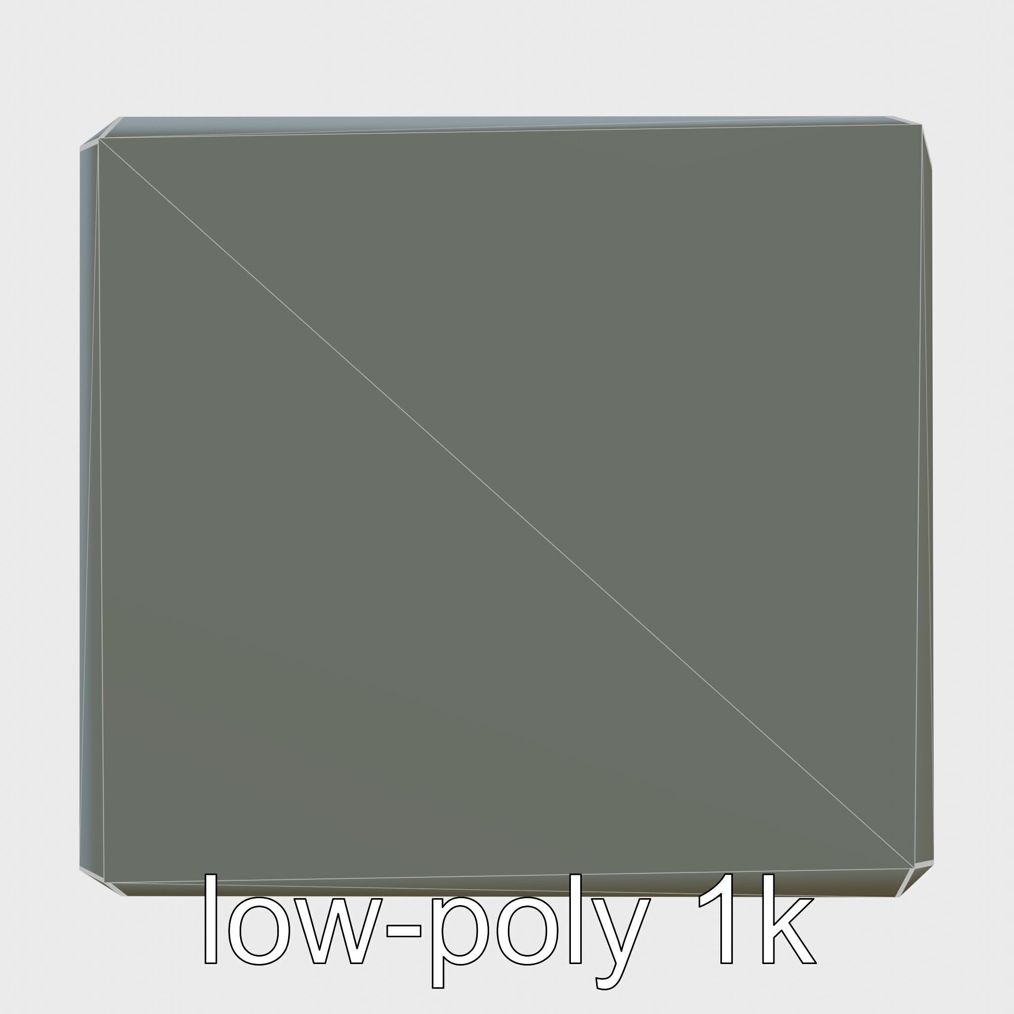 Bionic Air Purifier Filter with Aromatization Feature Low-poly 3D model_32