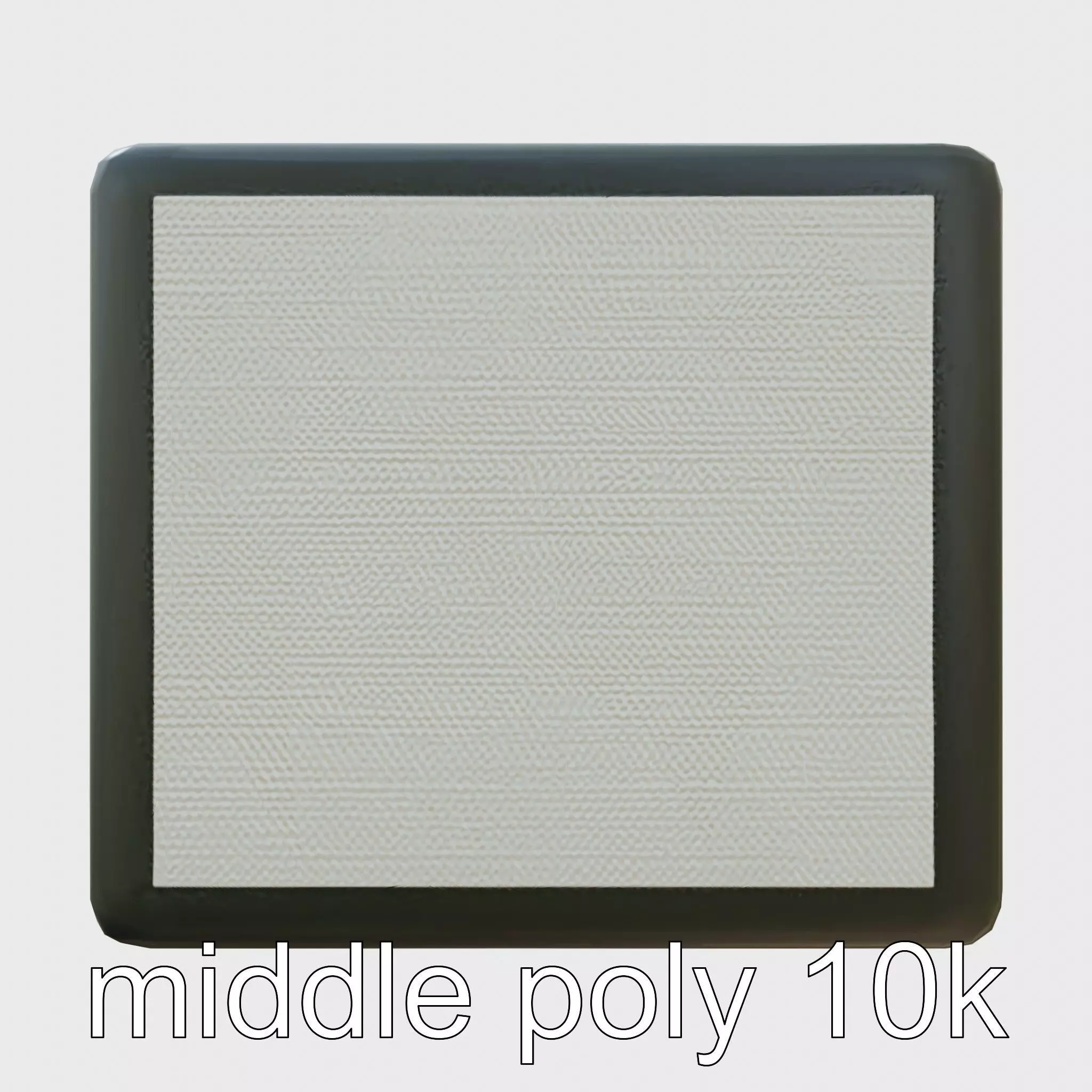 Bionic Air Purifier Filter with Aromatization Feature Low-poly 3D model_0