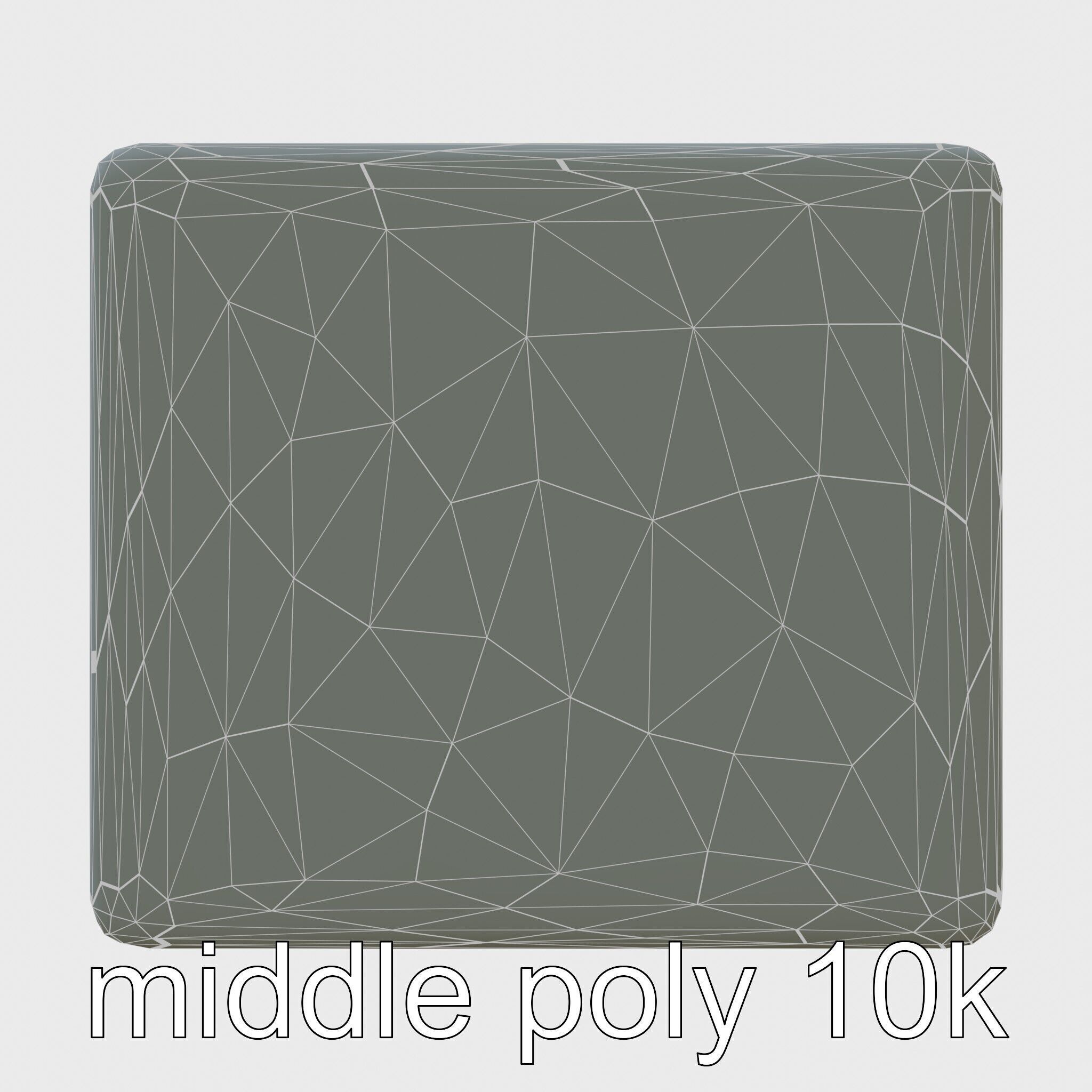 Bionic Air Purifier Filter with Aromatization Feature Low-poly 3D model_9