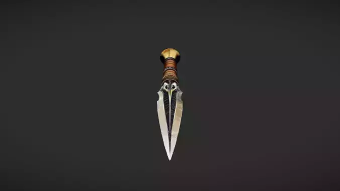 ornate decorative dagger