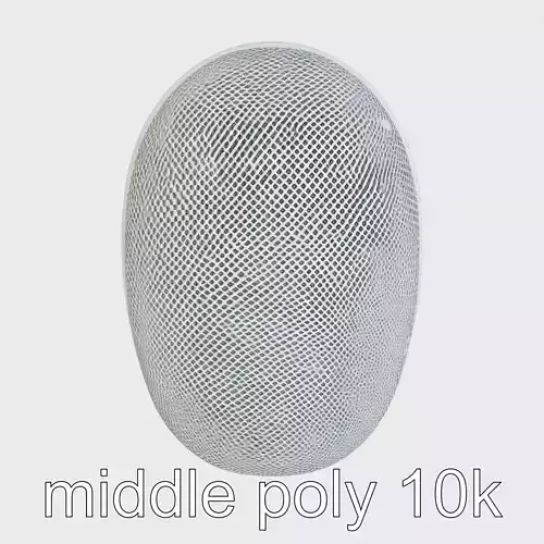 Modern Smart Speaker 3D Model for Interactive Design