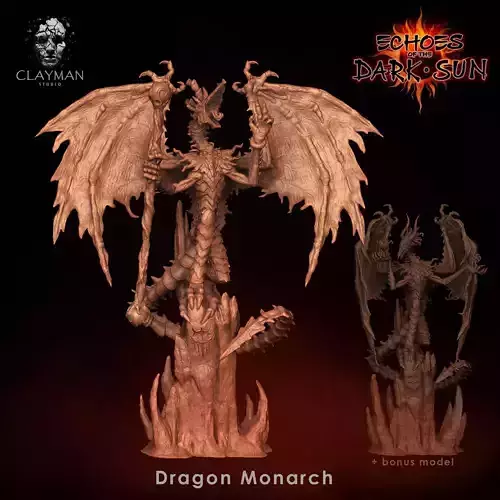 Dragon Monarch 3D print model