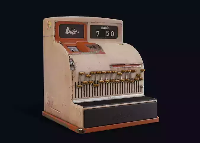 Game Ready Cash Register PBR
