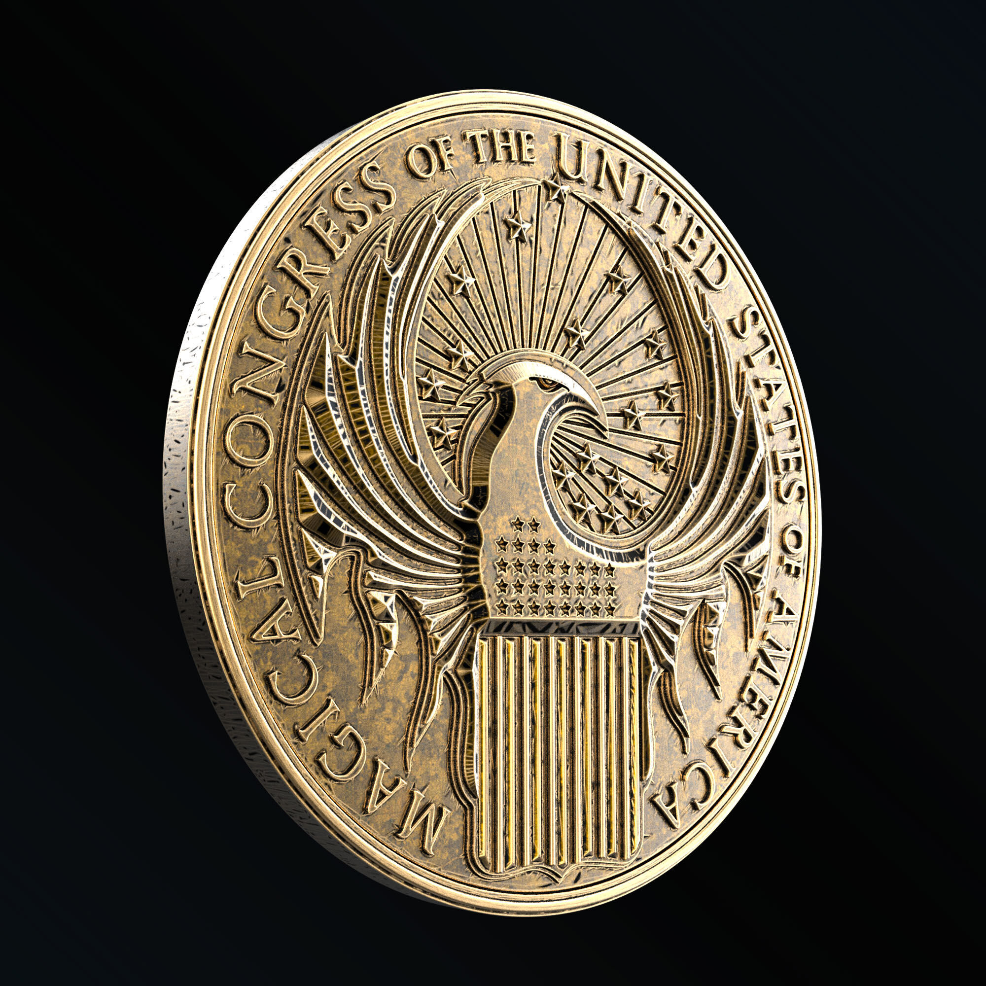 Fantastic Wands Display - Only Display - MACUSA Inspired 3D print model_18