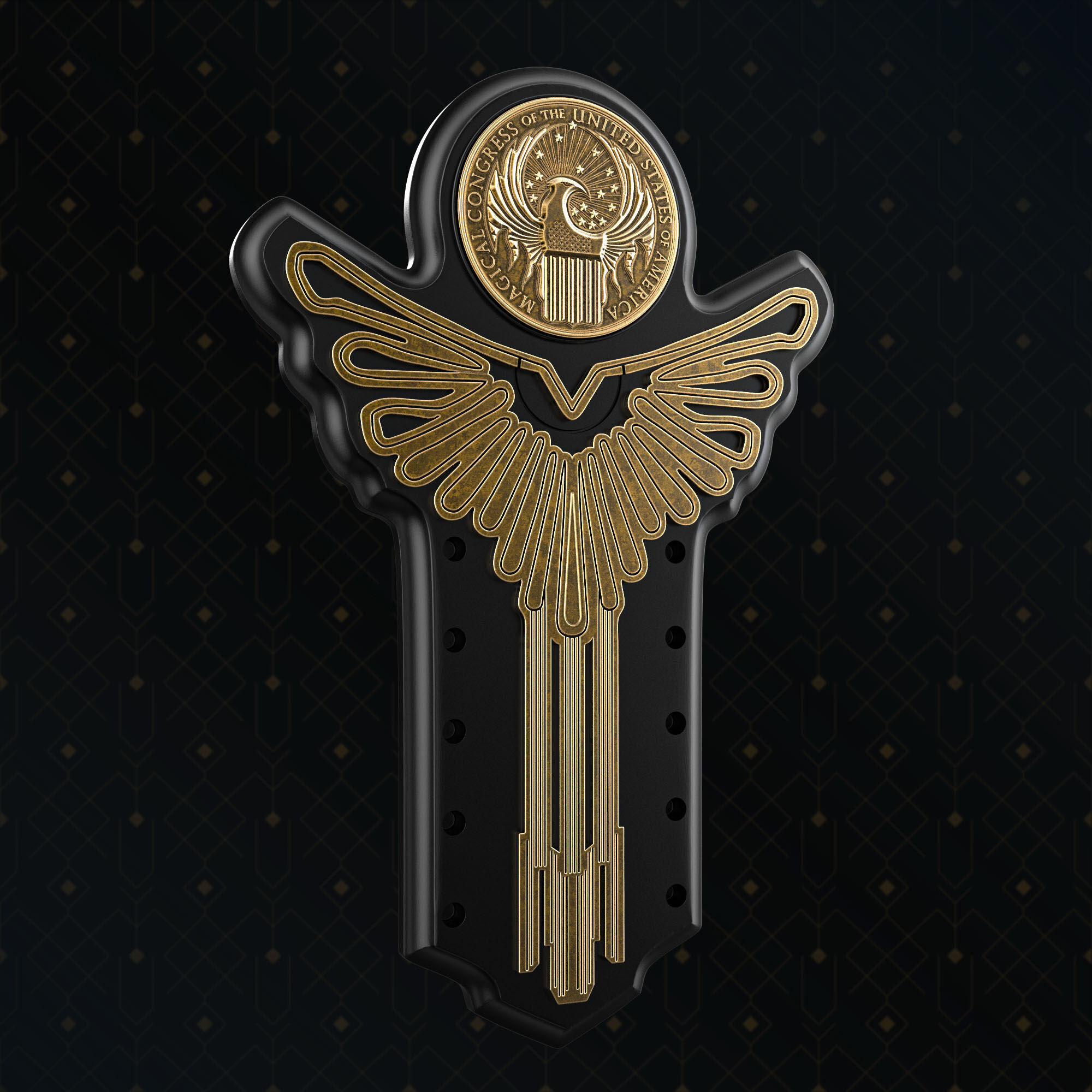 Fantastic Wands Display - Only Display - MACUSA Inspired 3D print model_5