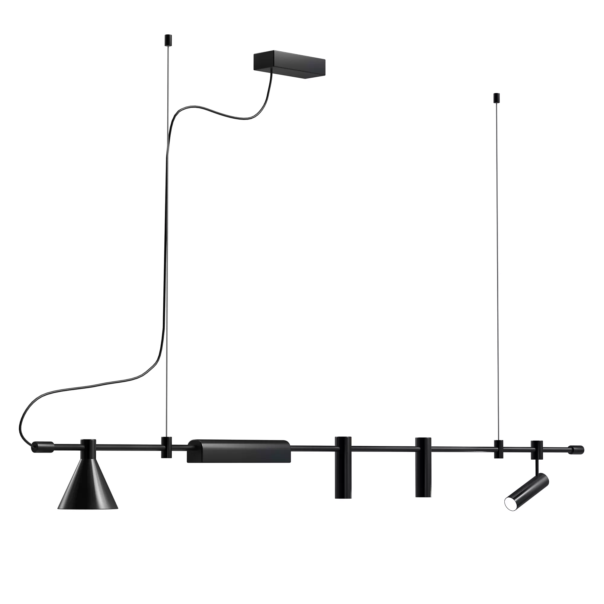 Chandelier THE MODERN by Romatti 115 3D model_0