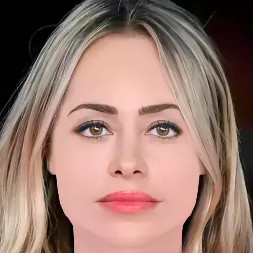 Martina Stella Head - No Hair - Low poly head for game Low-poly 3D model