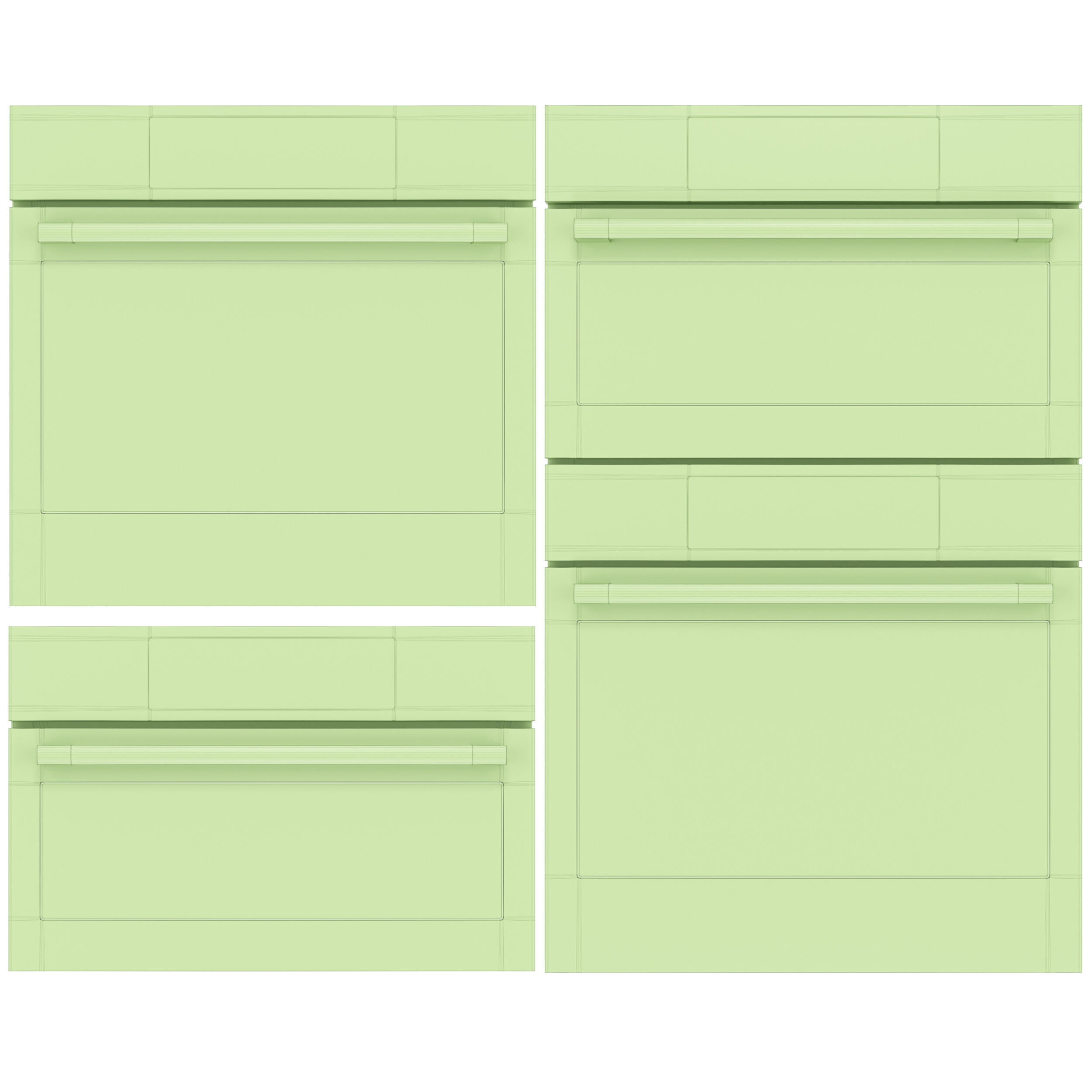 BOSCH oven collection 3D model_4