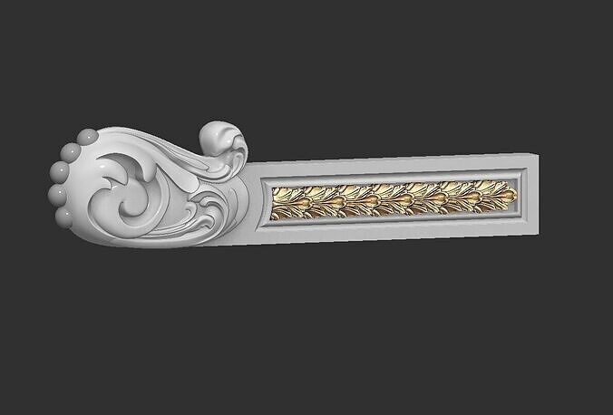 carved holder jewelry box 3D print model