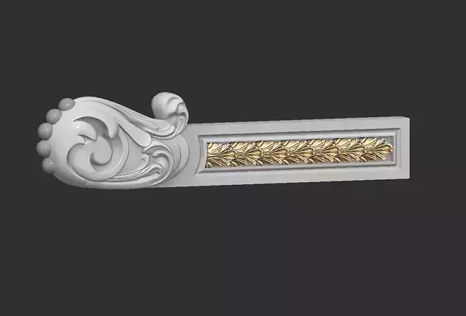 carved holder jewelry box 3D print model